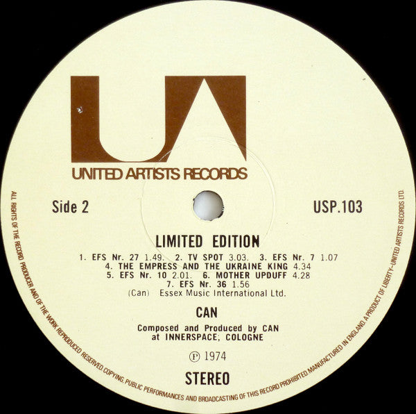 Can : Limited Edition (LP, Album, Ltd)