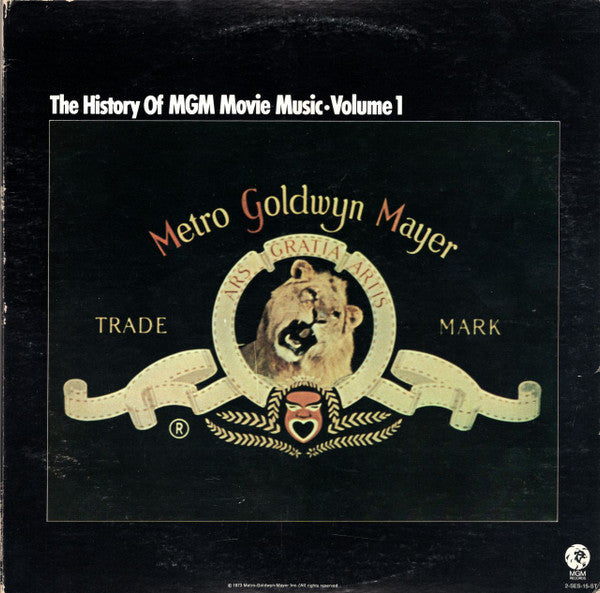 Various : The History Of MGM Movie Music - Volume 1 (2xLP, Comp)