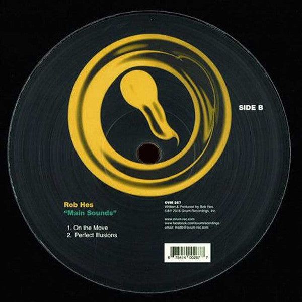 Rob Hes (2) : Main Sounds (12")