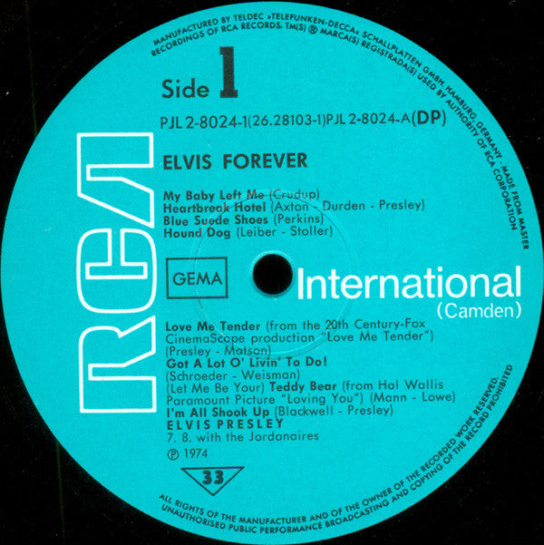 Elvis* : Elvis Forever (32 Hits And The Story Of A King) (2xLP, Comp, Gat)