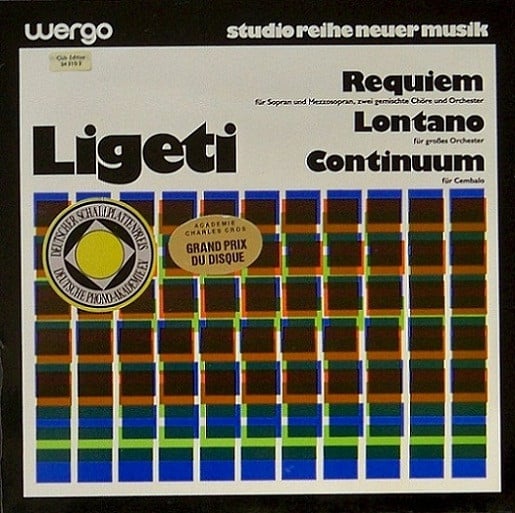 Ligeti* : Requiem / Lontano / Continuum (LP, Album, Club, RE)