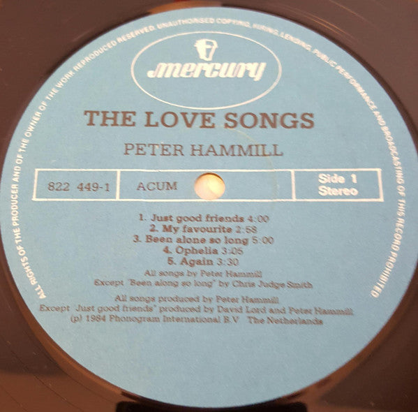 Peter Hammill : The Love Songs (LP, Album)