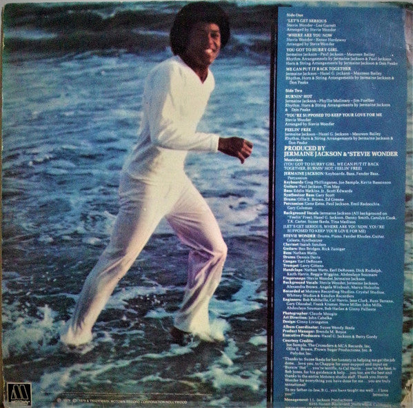 Jermaine Jackson : Let's Get Serious (LP, Album)