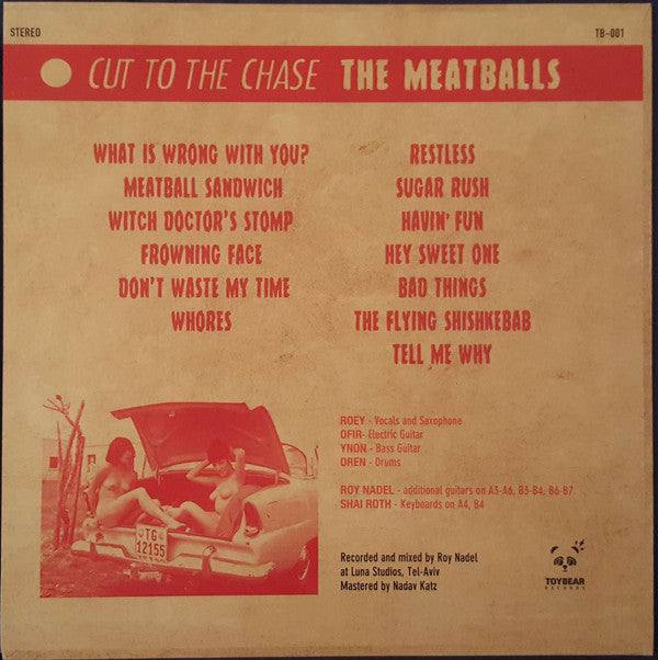 The Meatballs (3) : Cut To The Chase (LP, Album)