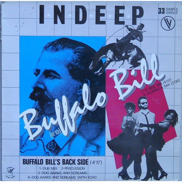 Indeep : Buffalo Bill (12", Single, Ltd)