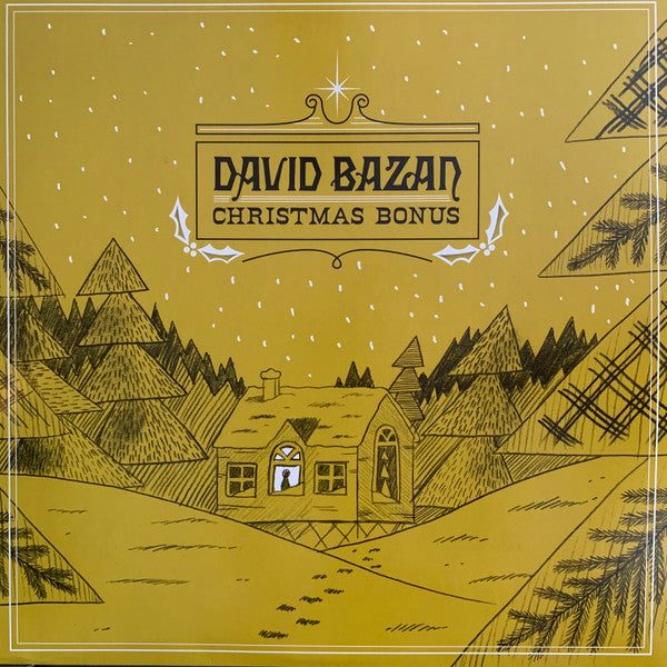 David Bazan : Christmas Bonus (12", S/Sided, Etch, Ltd, Whi)