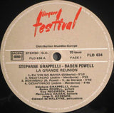 Stéphane Grappelli / Baden Powell : La Grande Réunion (LP, Album, RE, Gat)