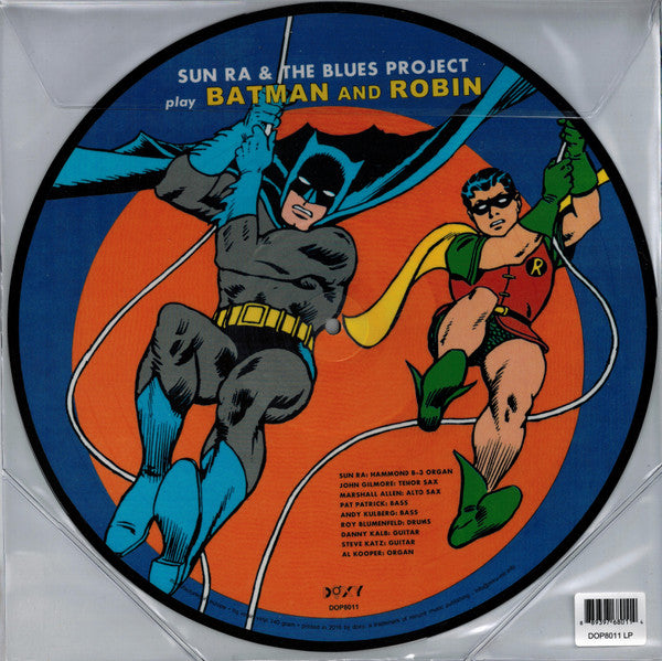 The Sensational Guitars Of Dan & Dale : Batman And Robin (LP, Album, Pic, RE)