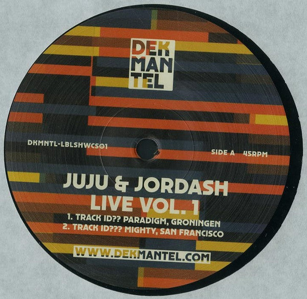 Juju & Jordash : Live Vol. 1 (12")