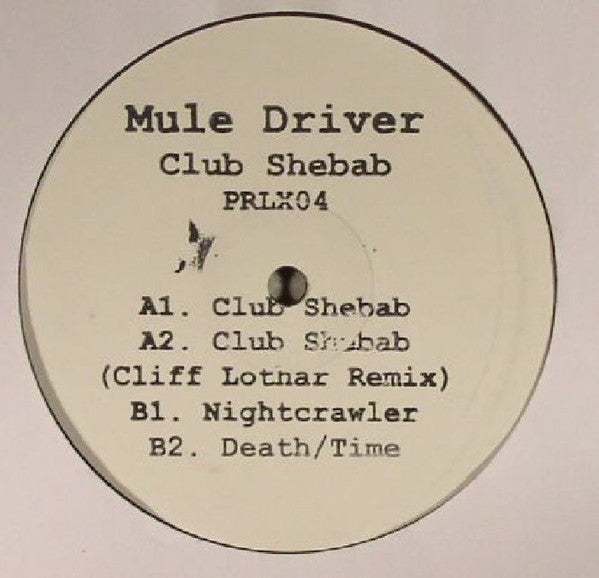 Mule Driver : Club Shebab (12", Ltd, W/Lbl)